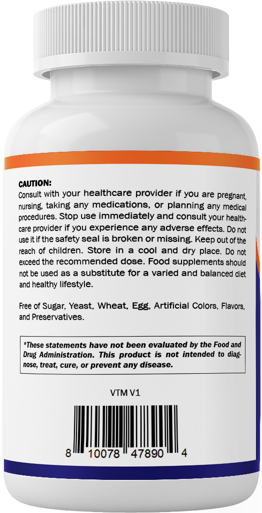 Vitamatic Lactobacillus Salivarius 50 Billion CFU with XOS Prebiotic, 60 Delayed Release Capsules