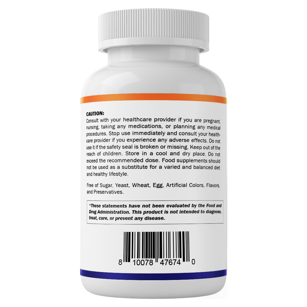 R-5-P Riboflavin-5-Phosphate (Vitamin B2) 50 mg | 120 Capsules