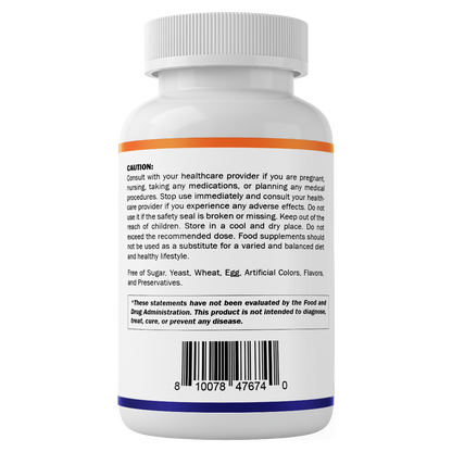 R-5-P Riboflavin-5-Phosphate (Vitamin B2) 50 mg | 120 Capsules