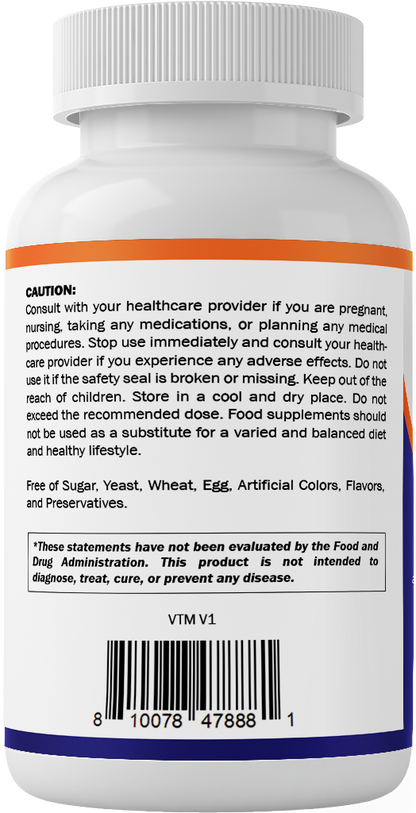Vitamatic Lactobacillus Crispatus 10 Billion CFU with XOS Prebiotic - 60 Delayed Release Capsules