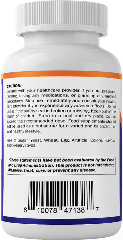 Lactoferrin 500 mg 60 Veg Capsules