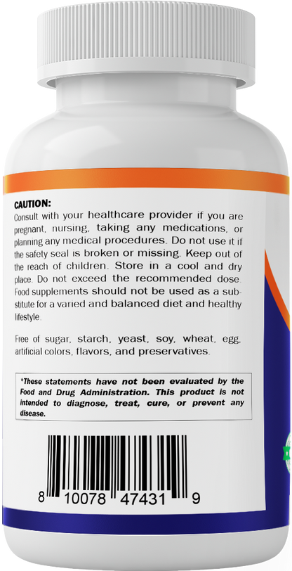 MSM 2000 mg with Vitamin C 75mg - 180 Veg Capsules