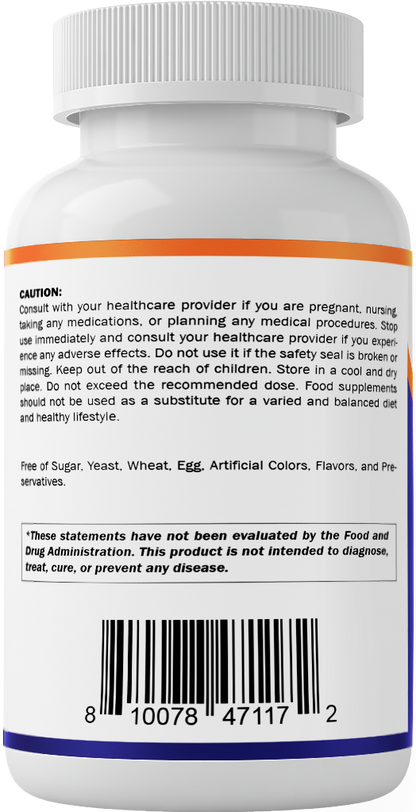 L-Threonine 500 mg - 120 Vegetable Capsules
