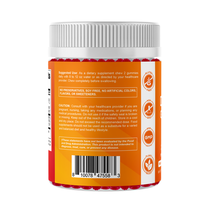 Vitamin D3 K2 with Calcium Gummies - 240 Count
