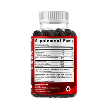 Glucosamine Chondroitin MSM, 60 Gummies