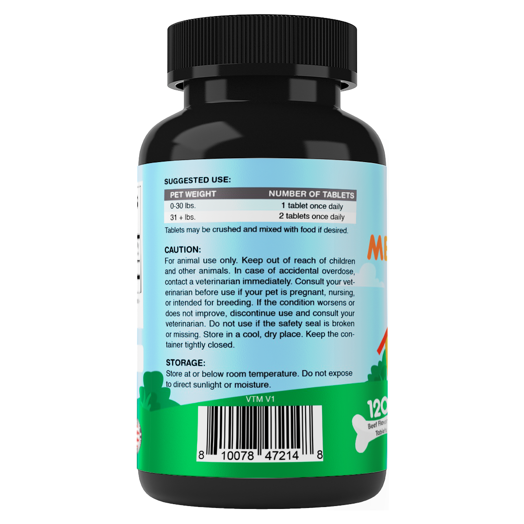 Vitamatic Melatonin for Dogs 6mg, 120 Chewable Tablets