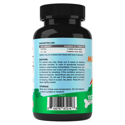 Vitamatic Melatonin for Dogs 6mg, 120 Chewable Tablets