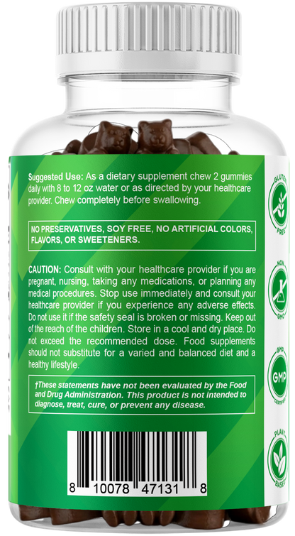 Vitamatic Irish Sea Moss Vegan Gummies, 60 Gummies