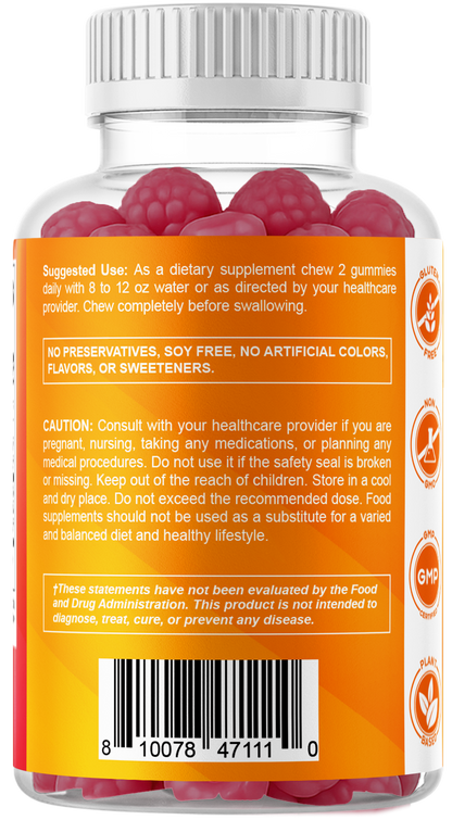 Vitamatic Vitamin D3 + K2 Gummies, 60 Gummies