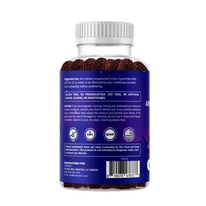KSM-66® Ashwagandha + D3 Gummies
