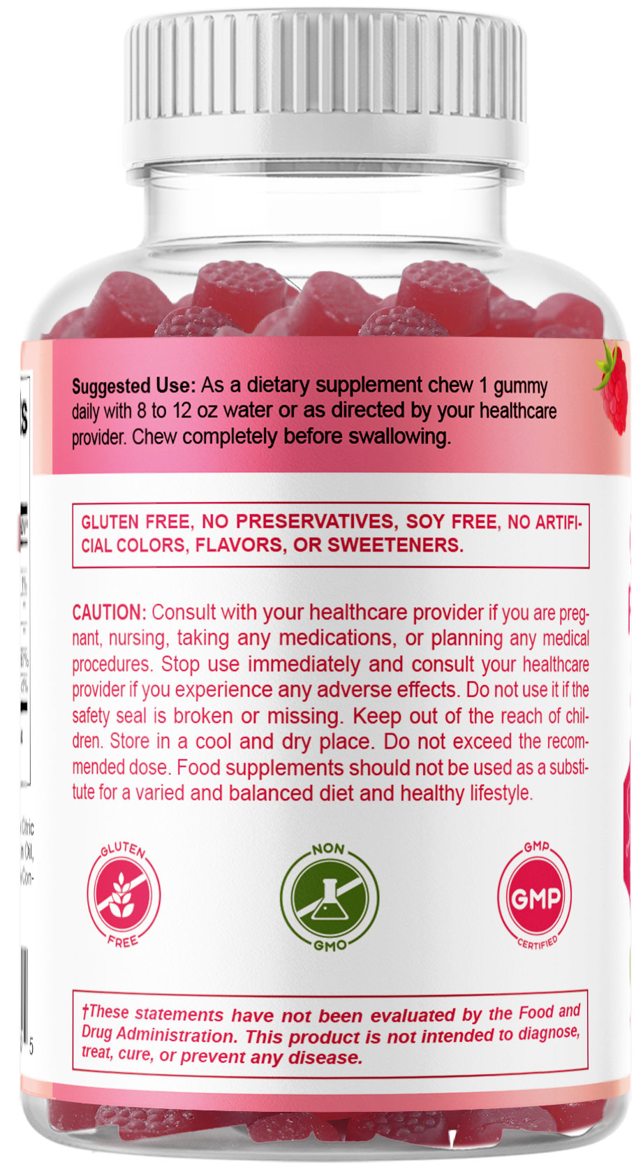Vitamatic Chromium Picolinate 1000 mcg Per Serving Gummies, 90 Count