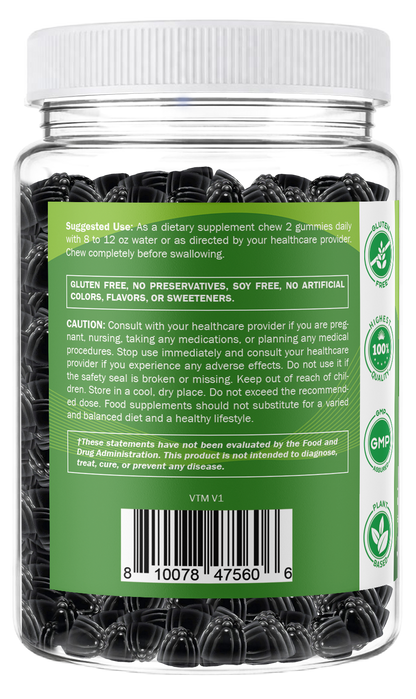 Vitamatic Moringa 50:1 Extract Sugar-Free Gummies, 60 Count