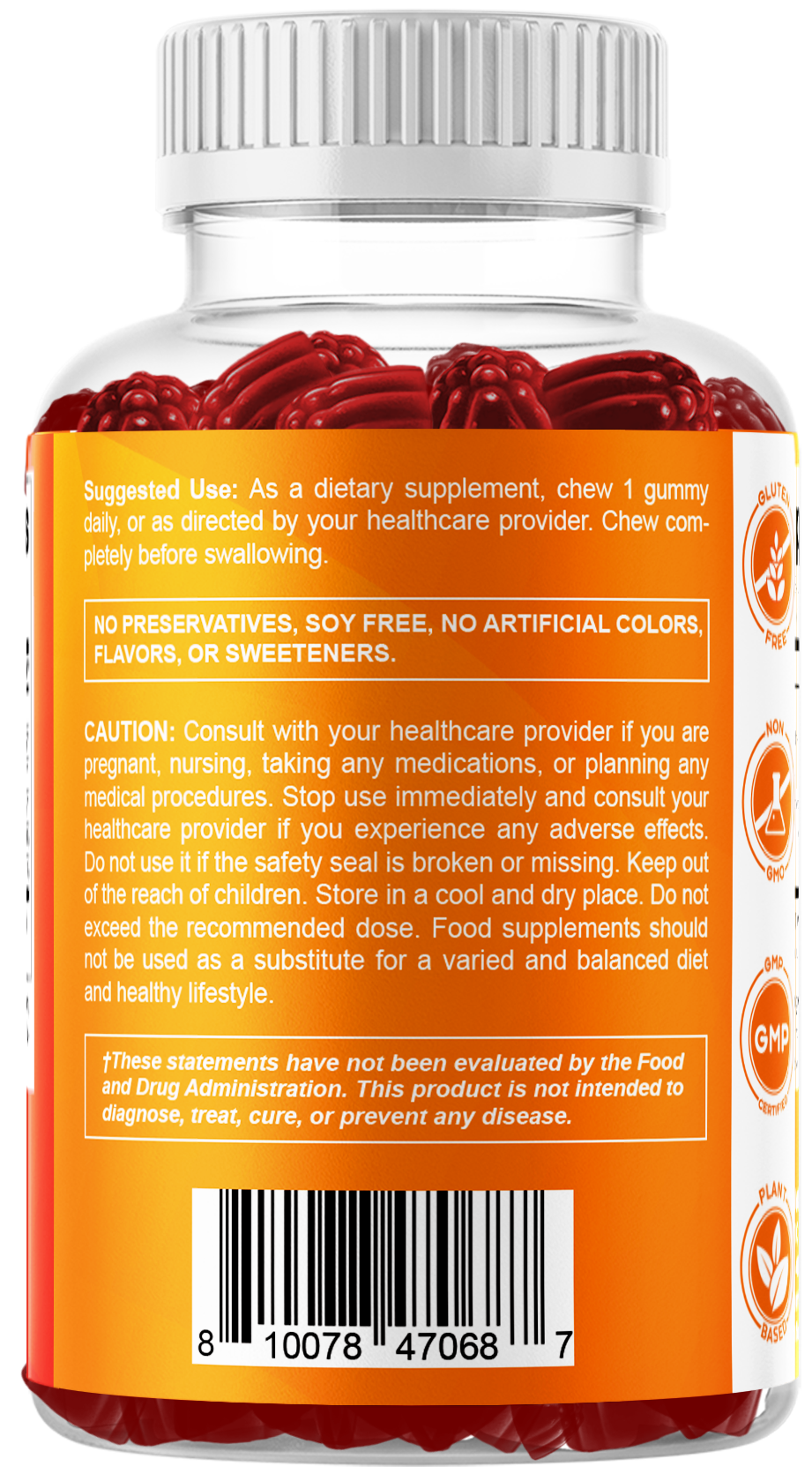 Vitamatic Vitamin D3 5000 IU Gummies, 60 Ct