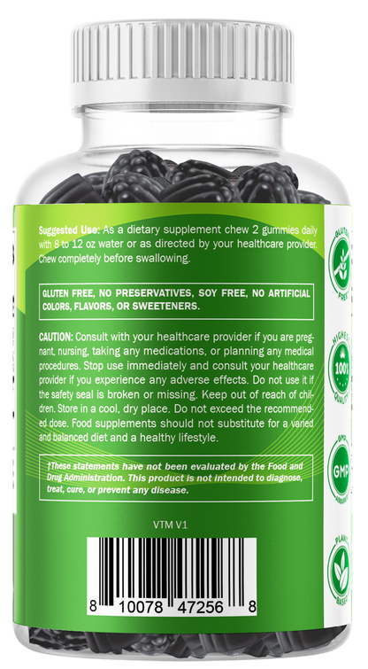 Vitamatic Sugar-Free Moringa 50:1 Extract, 60 Gummies
