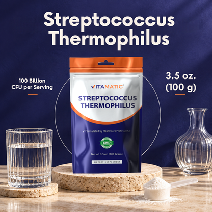 Streptococcus Thermophilus Probiotic Powder, 100g Pouch