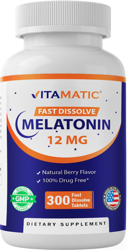 Melatonin 12mg Tablets