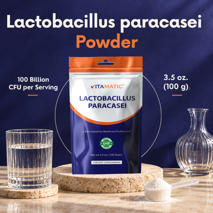 Lactobacillus Paracasei Probiotic Powder, 100g Pouch