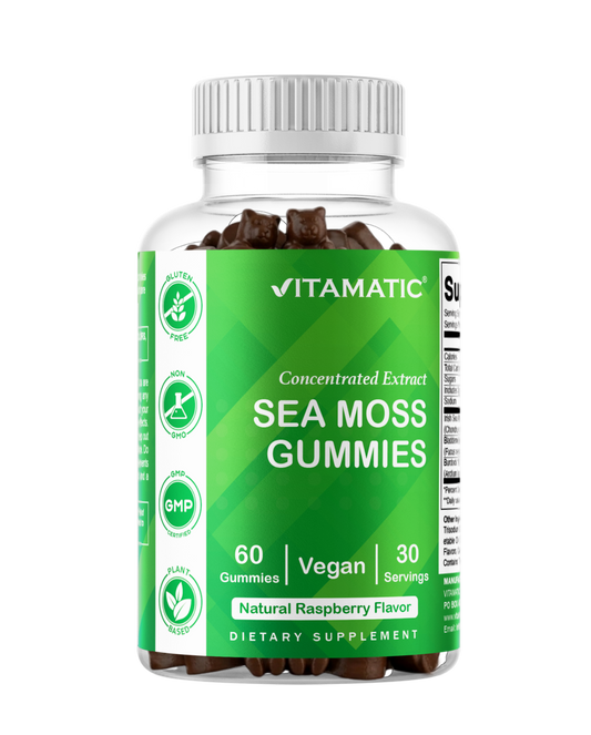 Irish Sea Moss - 60 Vegan Gummies