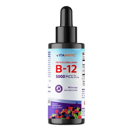 Liquid B12 Methyl B12 5000 mcg 2 OZ