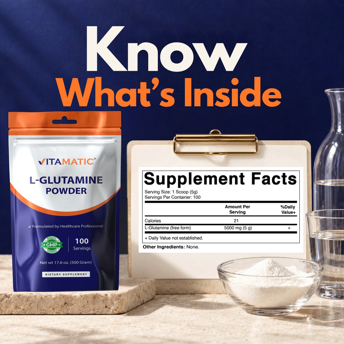 L-Glutamine Powder