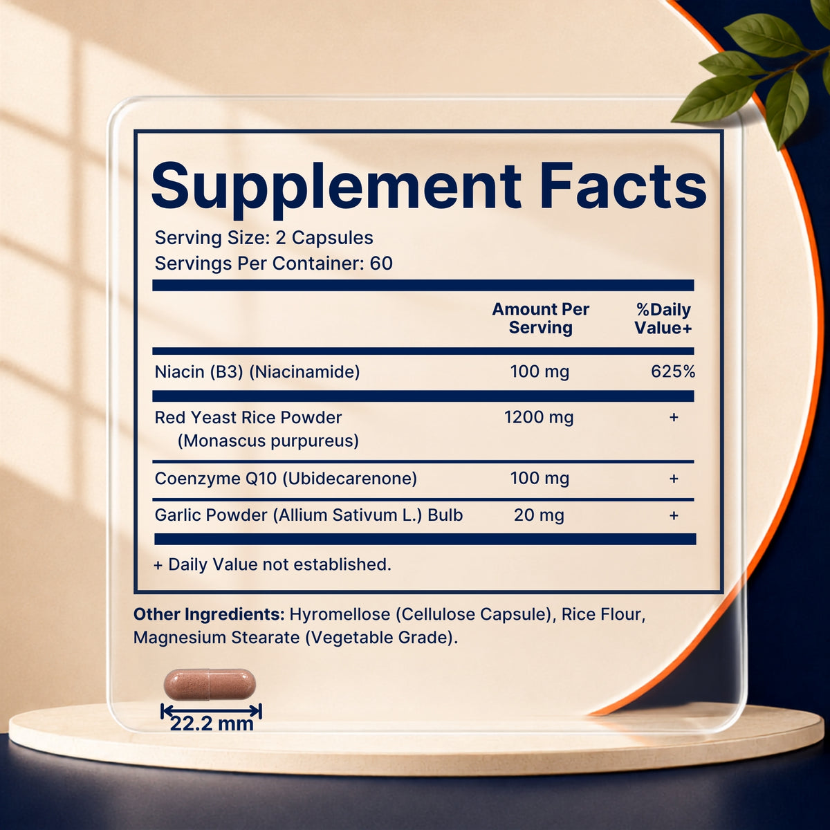 Vitamatic Red Yeast Rice 1200mg with CoQ10, 120 Capsules