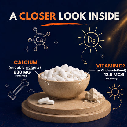Vitamatic Calcium Citrate with Vitamin D3, 240 Tablets