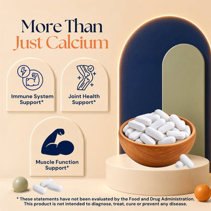 Calcium Magnesium Zinc + D3 & Boron, 365 Tablets