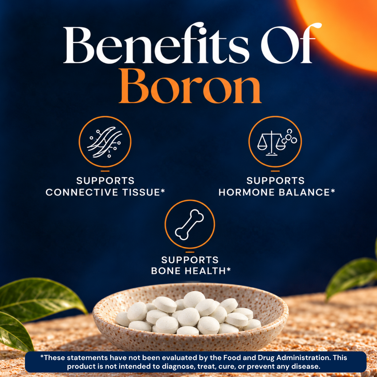 Vitamatic Chelated Boron Glycinate 10mg, 240 Tablets