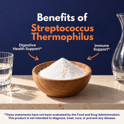 Streptococcus Thermophilus Probiotic Powder, 100g Pouch