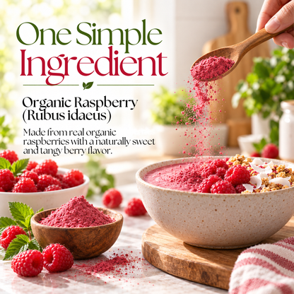 Vitamatic Organic Raspberry Powder