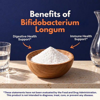 Bifidobacterium Longum Probiotic Powder, 100g Pouch
