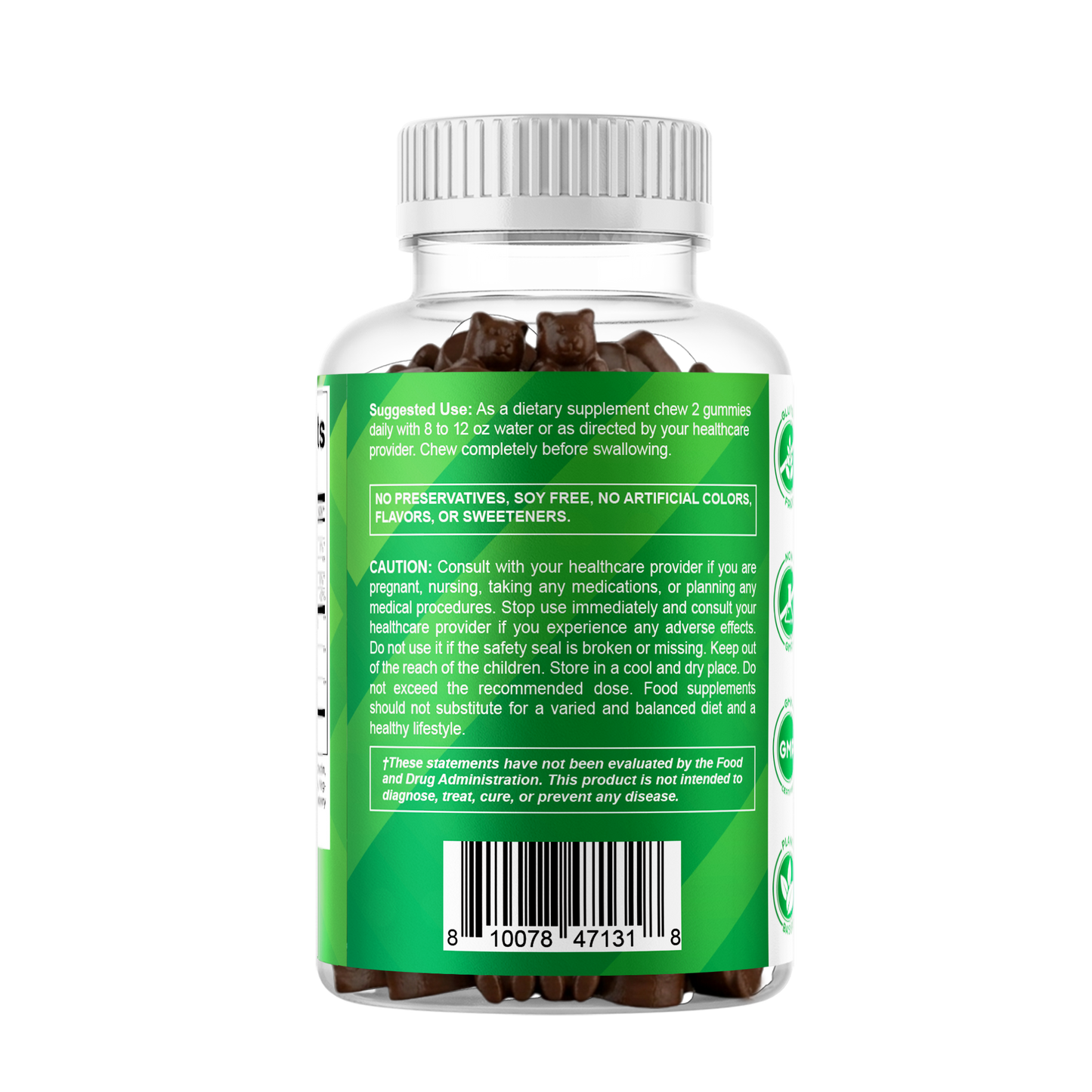 Irish Sea Moss - 60 Vegan Gummies