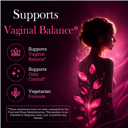 Vitamatic Boric Acid Vaginal Suppositories – Vaginal Balance and Odor Control Support
