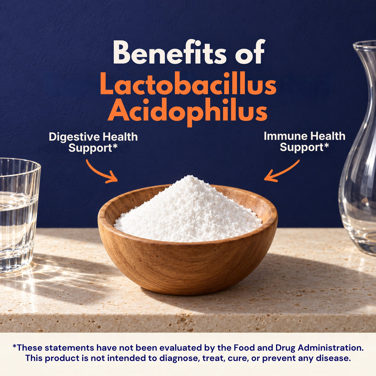 Lactobacillus Acidophilus 100 Billion CFU Powder