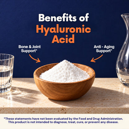 Hyaluronic Acid Powder, 100g Pouch