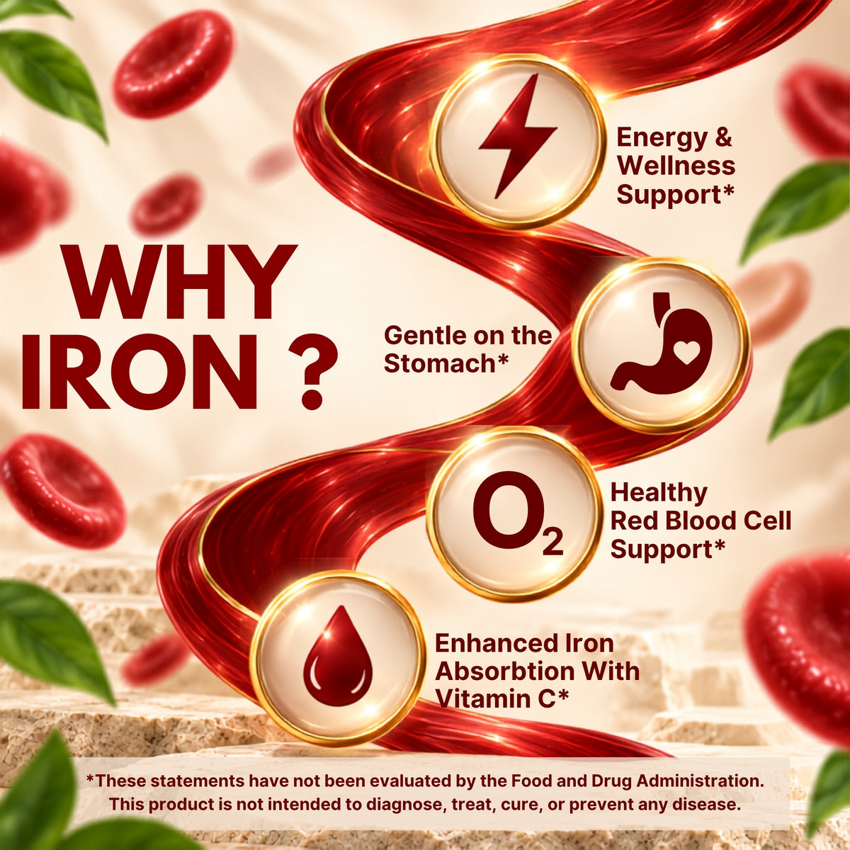 Vitamatic Slow Release Iron Complex, 120 Enteric Coated Tablets