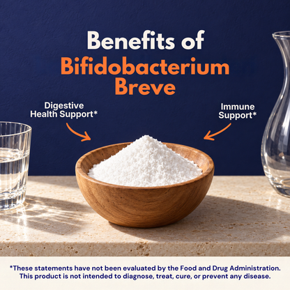 Bifidobacterium Breve Probiotic Powder, 100g Pouch