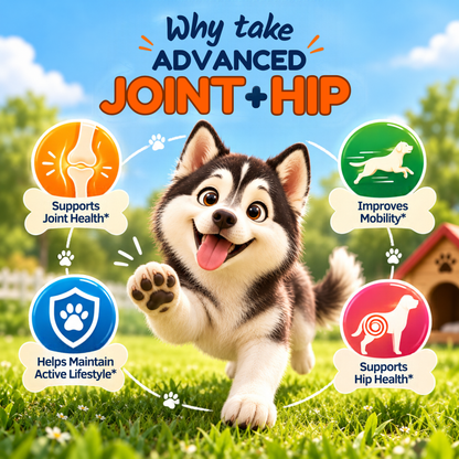 Maximum Strength Joint & Hip for Dogs, 120 Tablets