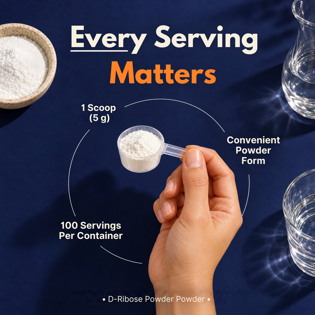 Vitamatic D-Ribose Powder