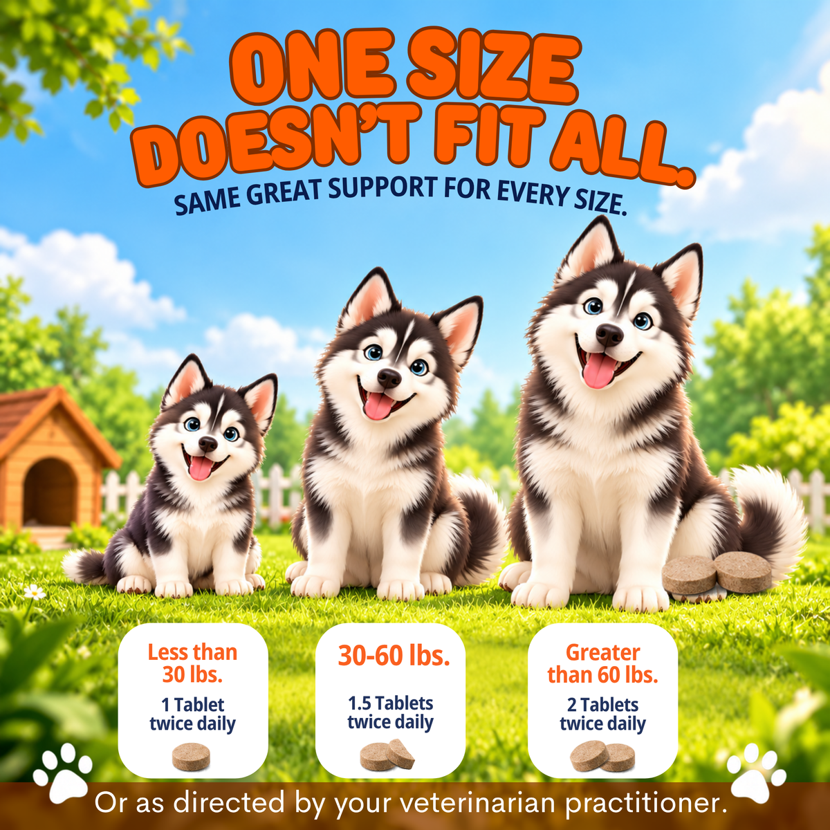 Maximum Strength Joint & Hip for Dogs, 120 Tablets
