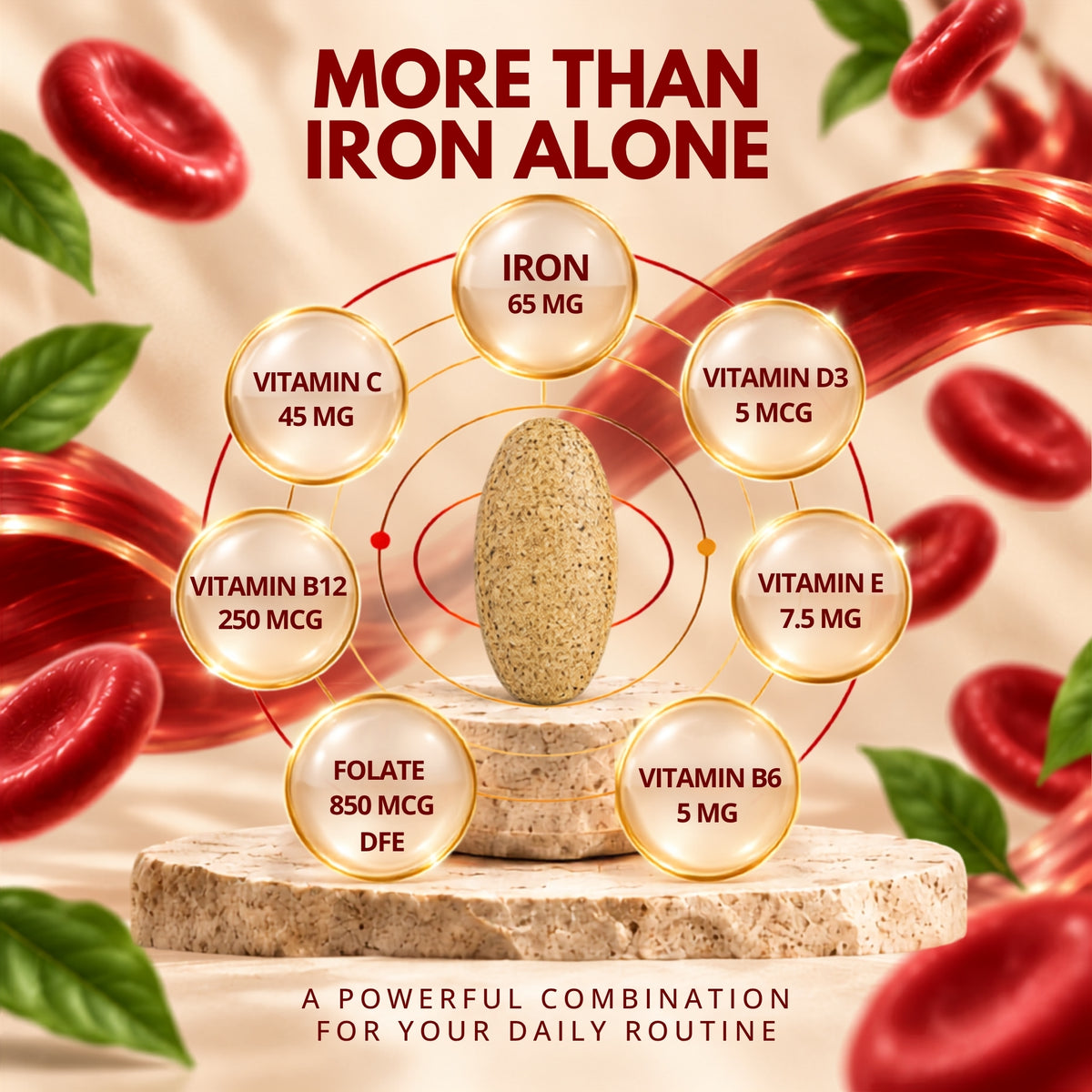 Vitamatic Slow Release Iron Complex, 120 Enteric Coated Tablets