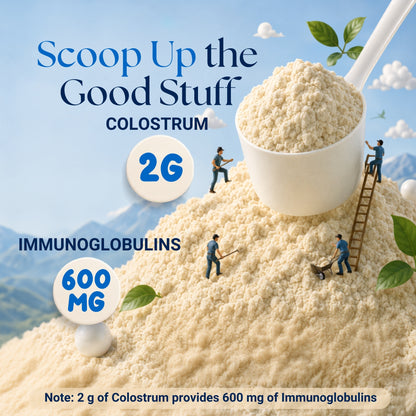 Vitamatic Bovine Colostrum 30% IgG Powder, 16 oz Pouch