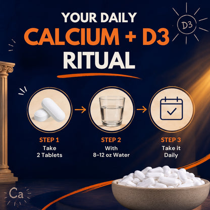 Vitamatic Calcium Citrate with Vitamin D3, 240 Tablets