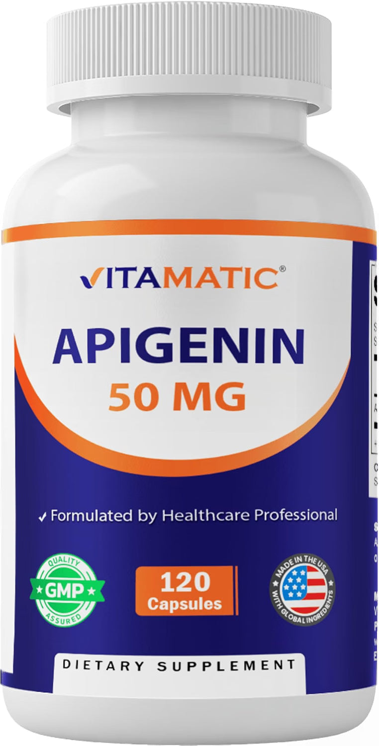 Apigenin 50 mg, 120 Capsules