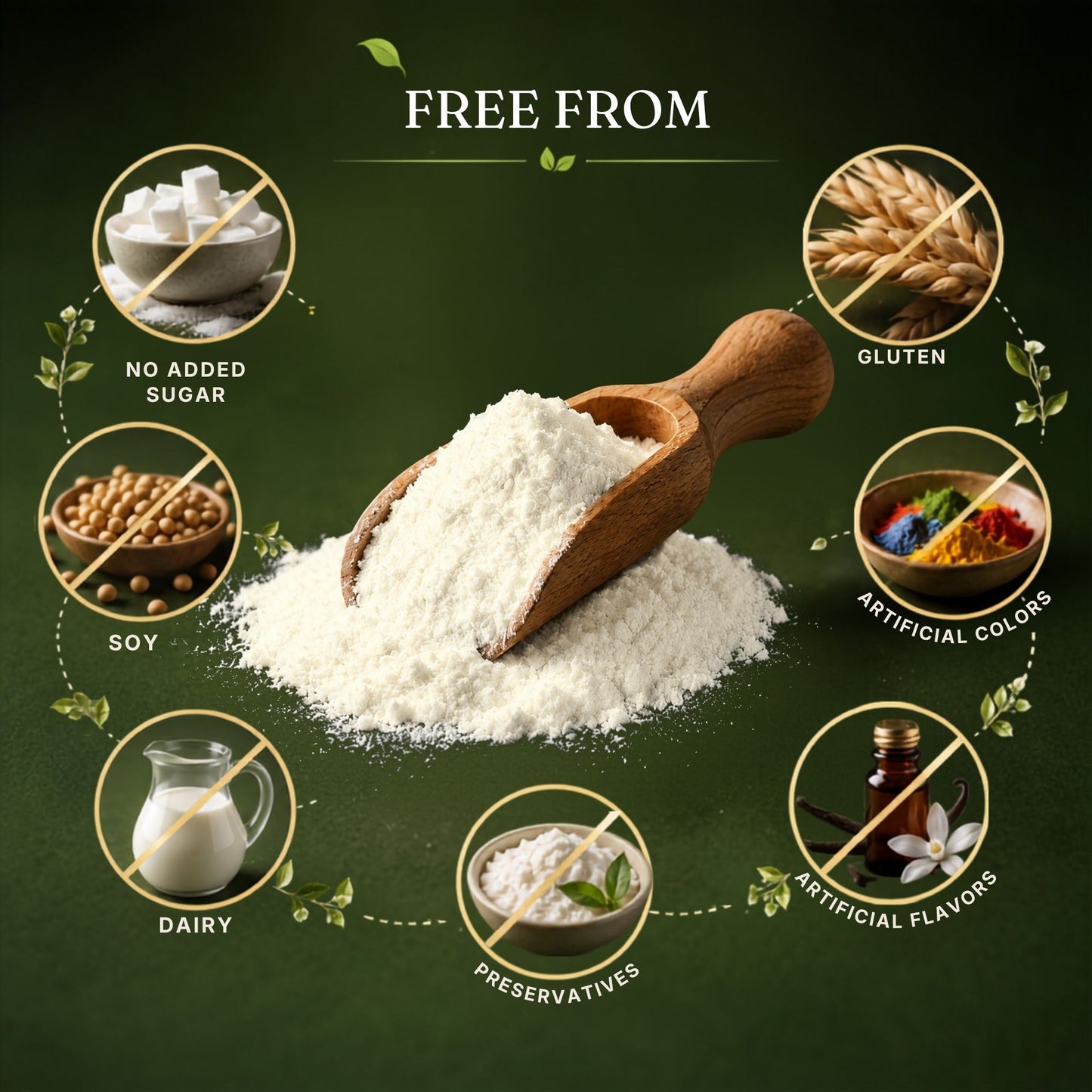 Vitamatic Xanthan Gum Powder 1 kg (2.2 lb)