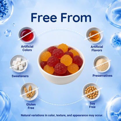 Vitamatic Sugar Free Probiotic 5 Billion CFU, 60 Gummies