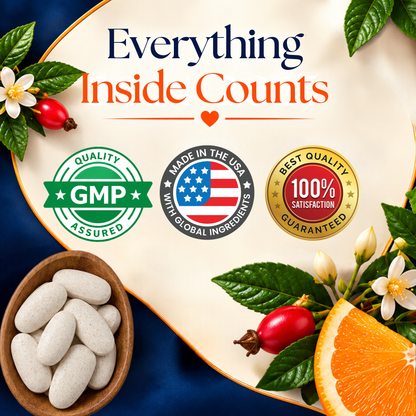 Vitamatic Vitamin C 1000 mg with Rose Hip 25 mg – 180 Tablets