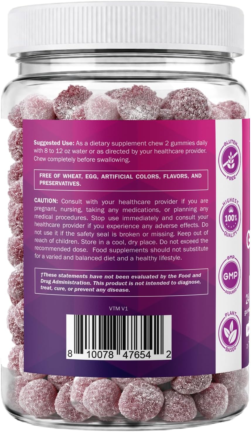 Biotin Gummies 10,000 mcg 240 ct