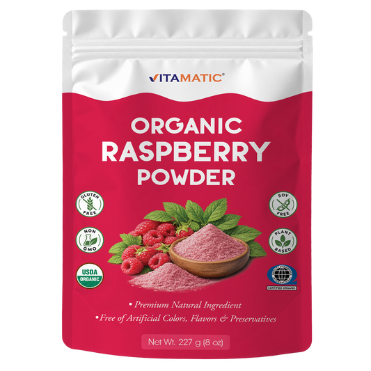 Vitamatic Organic Raspberry Powder