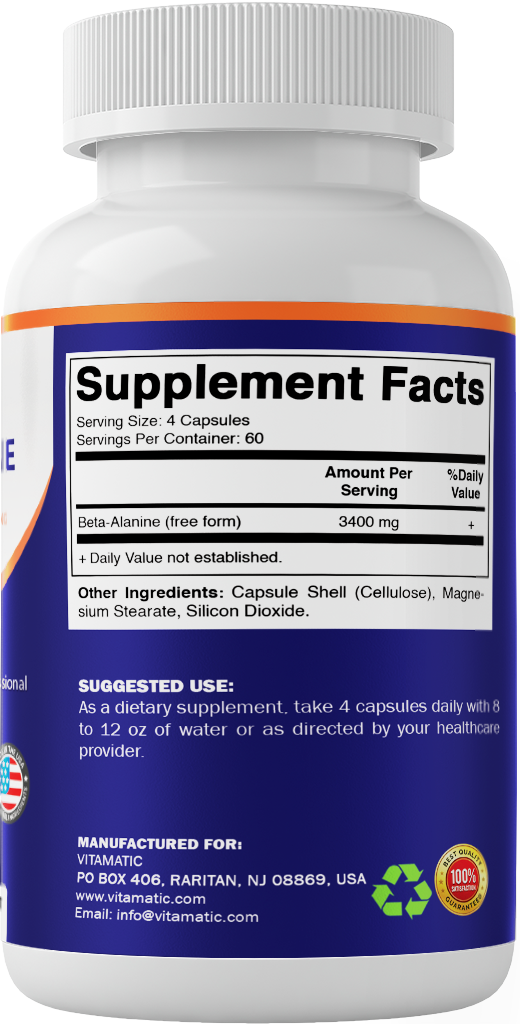 Beta-Alanine Veg Capsules